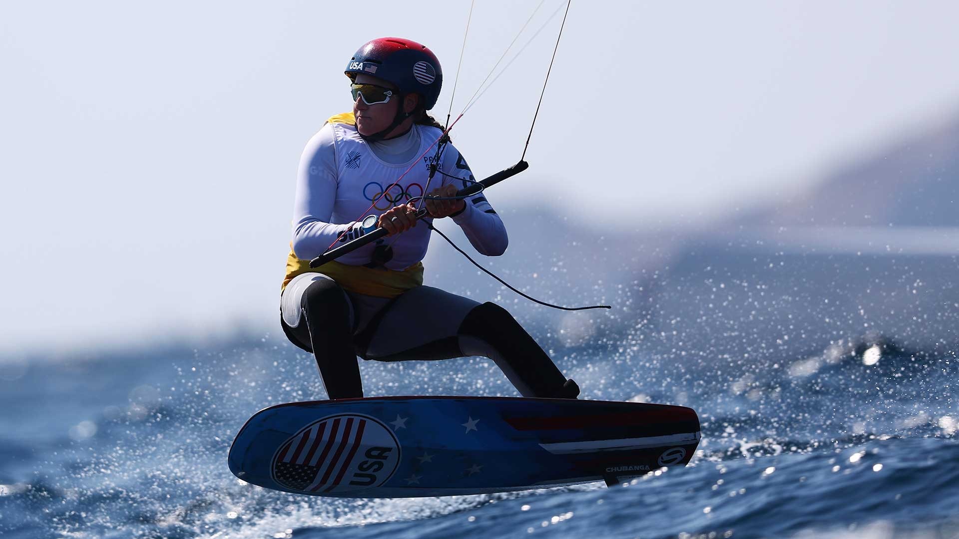Daniela Moroz sails at 2024 Paris Olympics