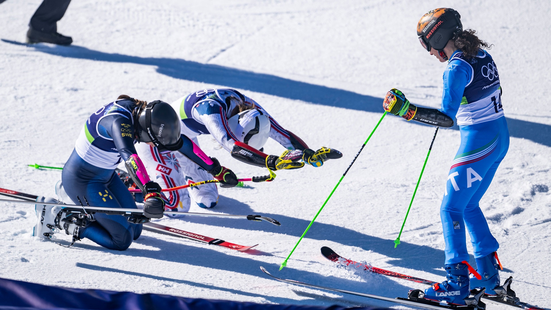 Bowing to Federica Brignone