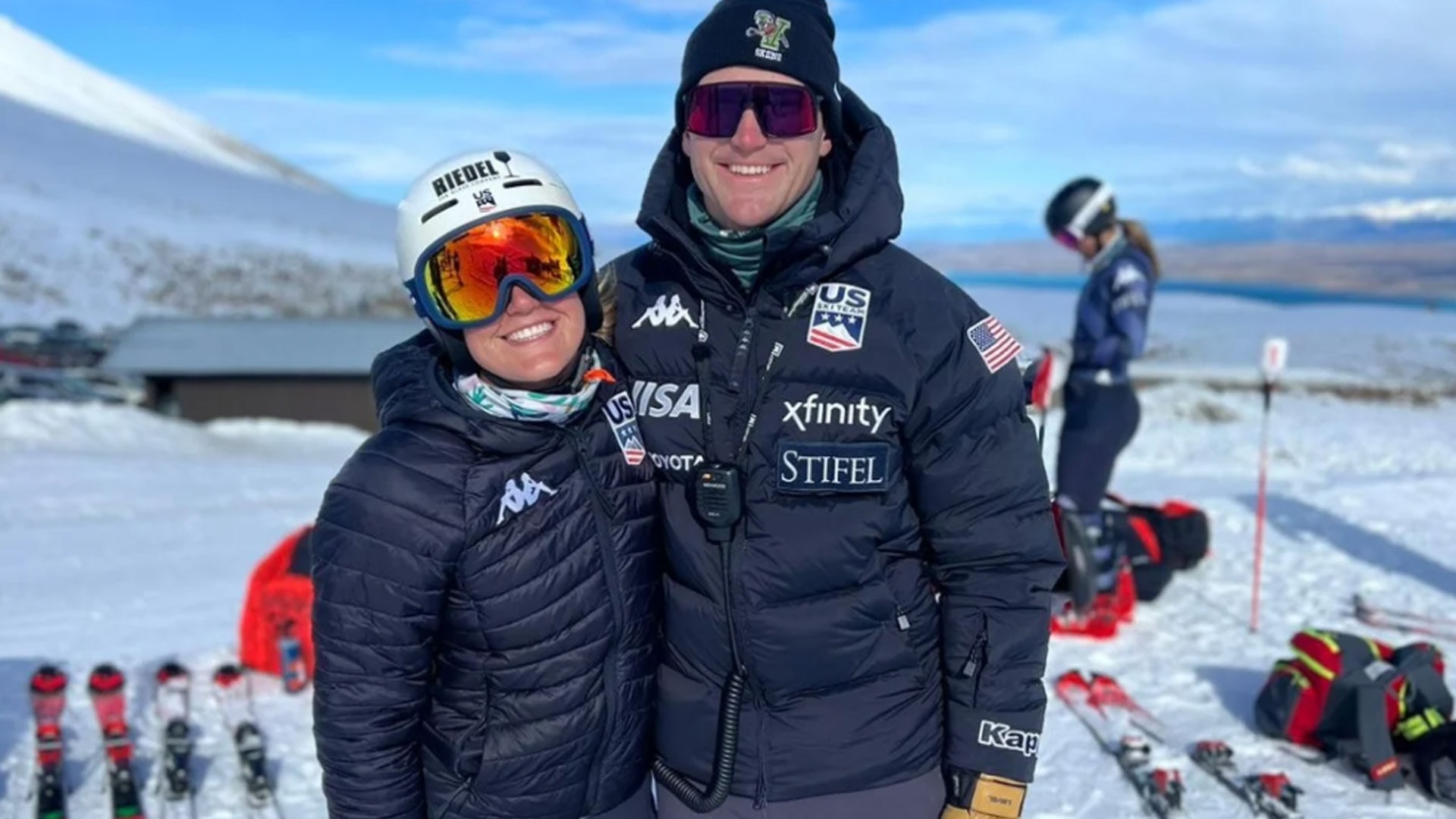 Paula Moltzan and her husband