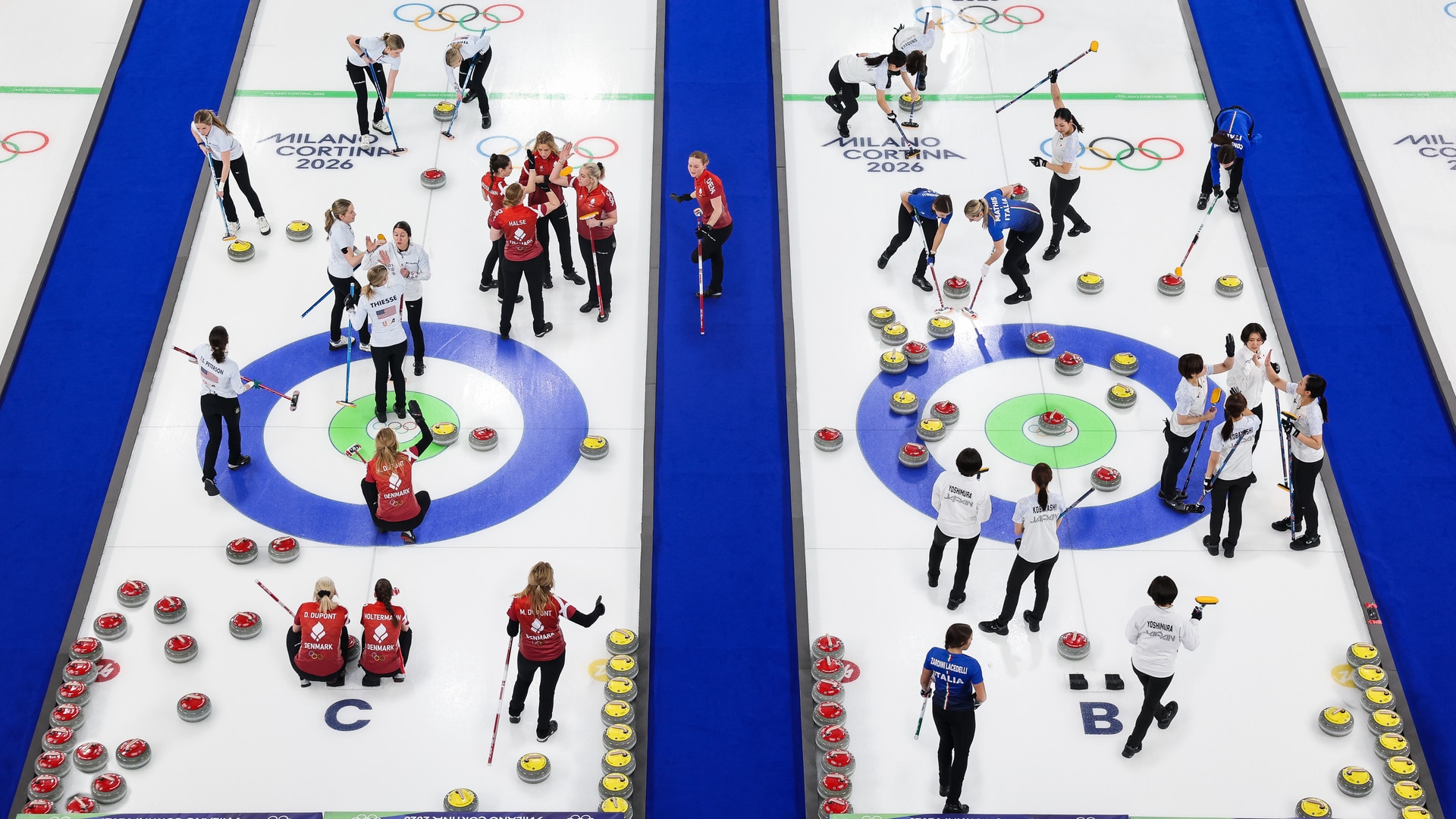 Curling through the Layers of the Games