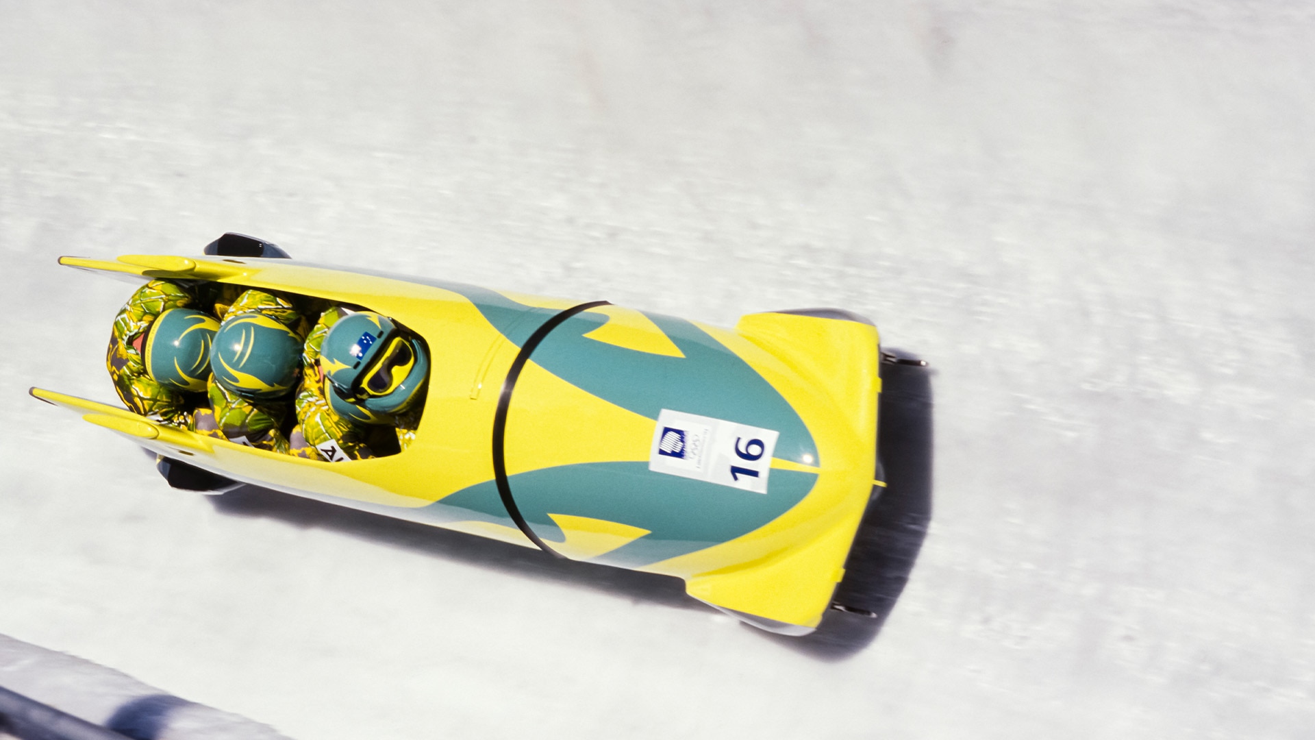 Jamaican bobsled on track in 1994