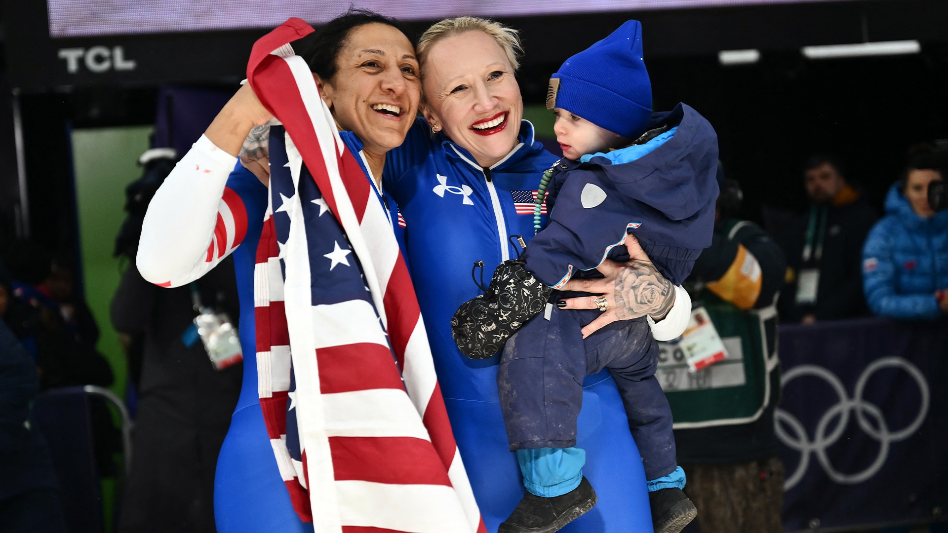 Elana Meyers Taylor and Kaillie Humphries