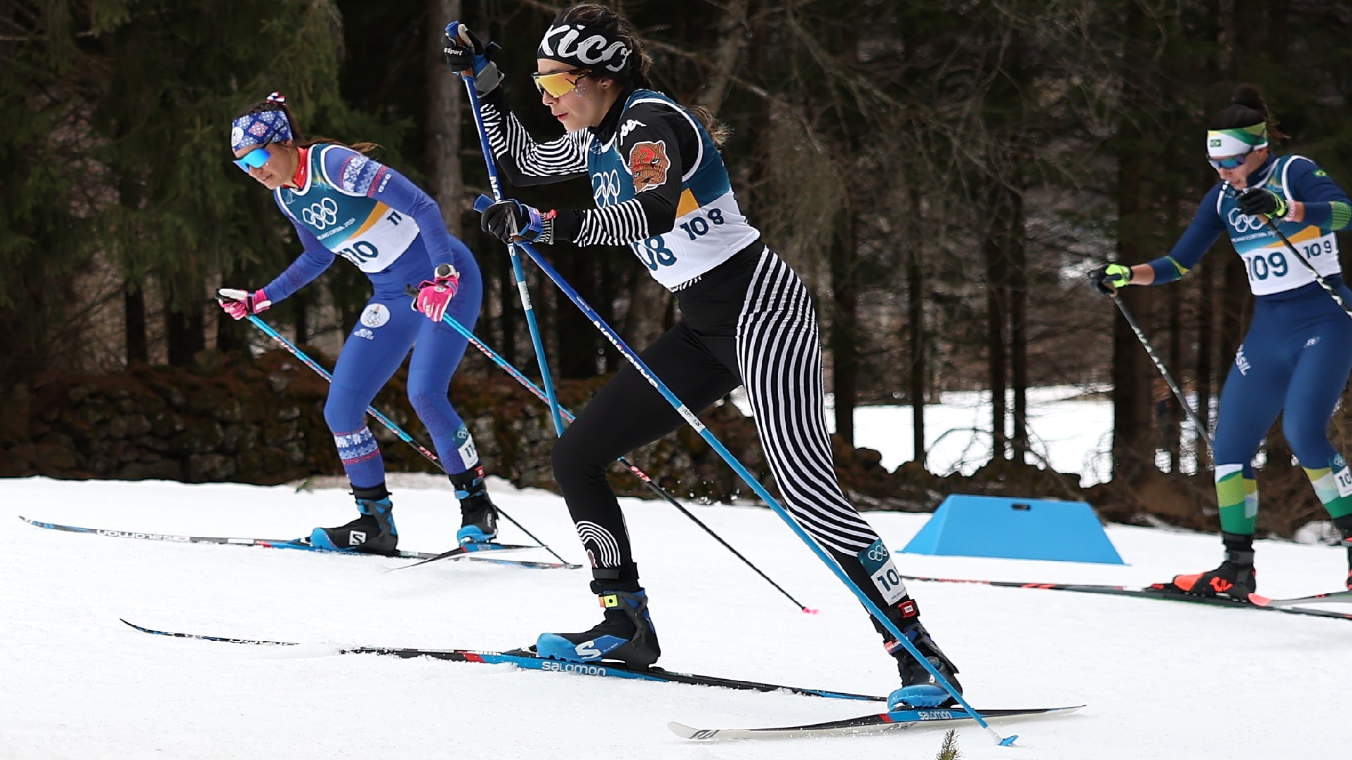 Regina Martinez Lorenzo in the women's 10km free. 