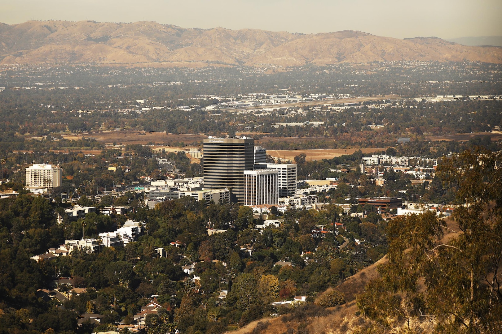 shot of the San Fernando Valley