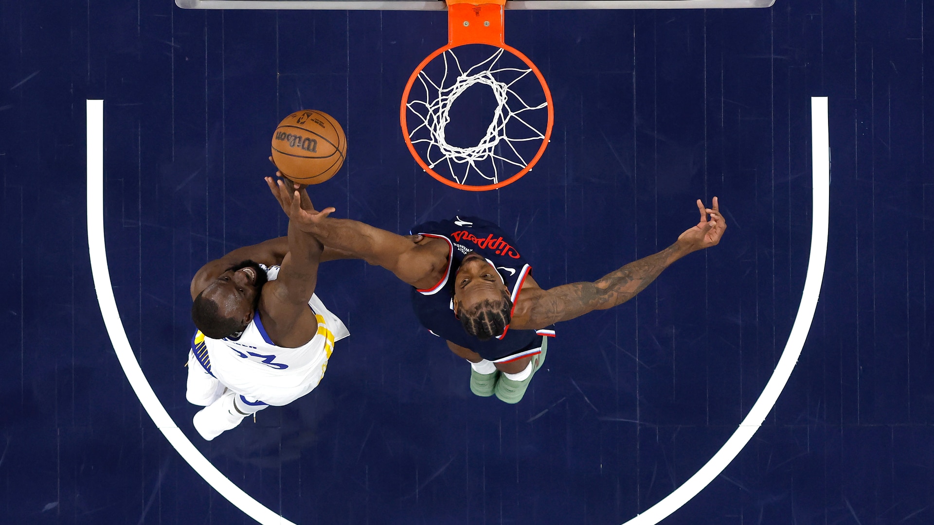 Draymond Green and Kawhi Leonard
