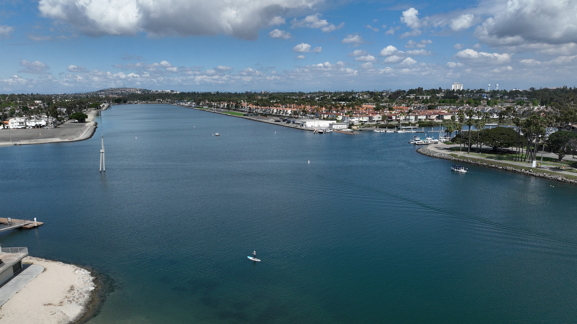Marine Stadium in Long Beach, California
