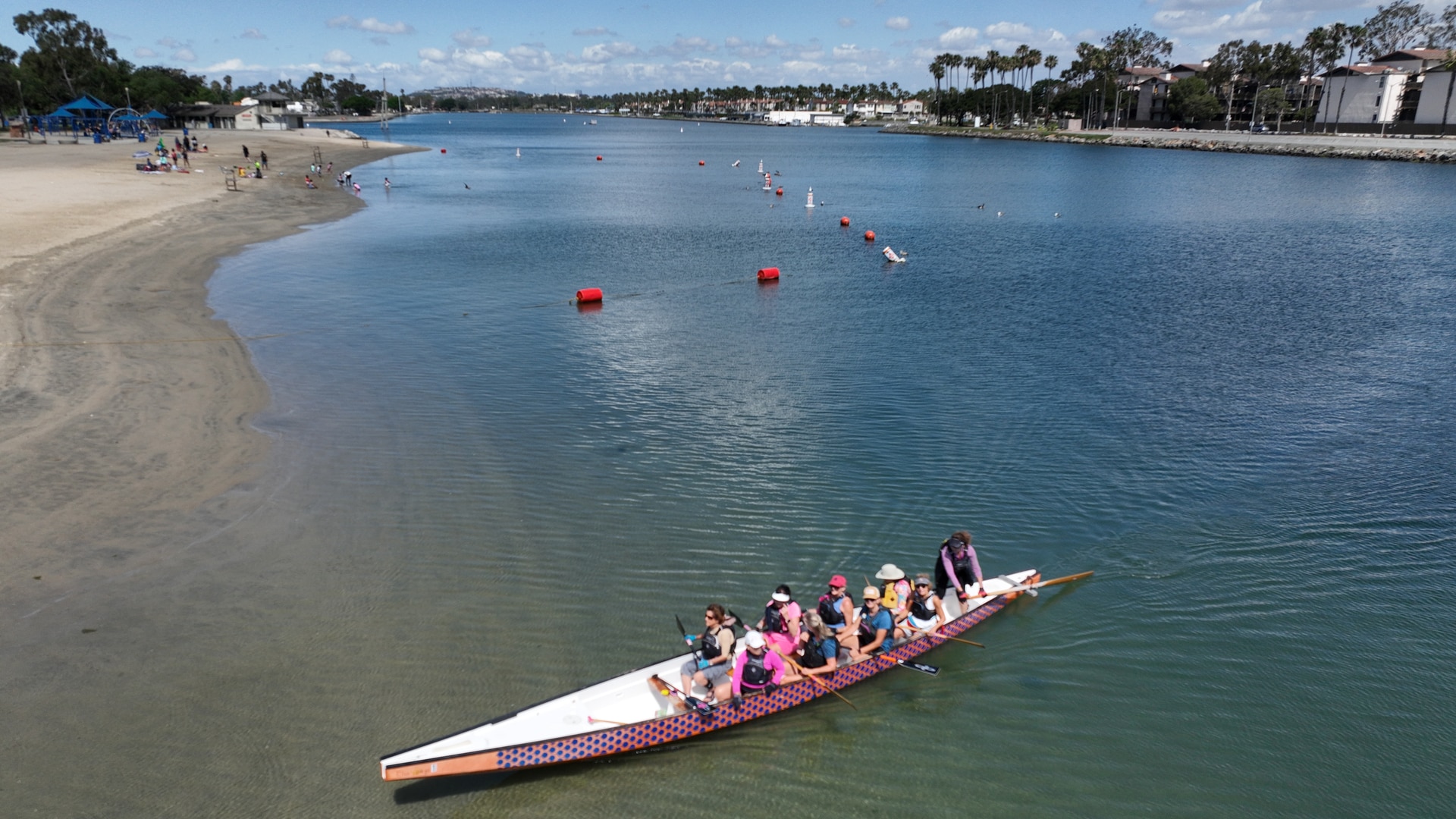 Marine Stadium in Long Beach, California