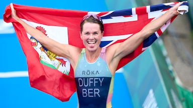 Duffy wins gold, U.S. earns bronze in women's triathlon