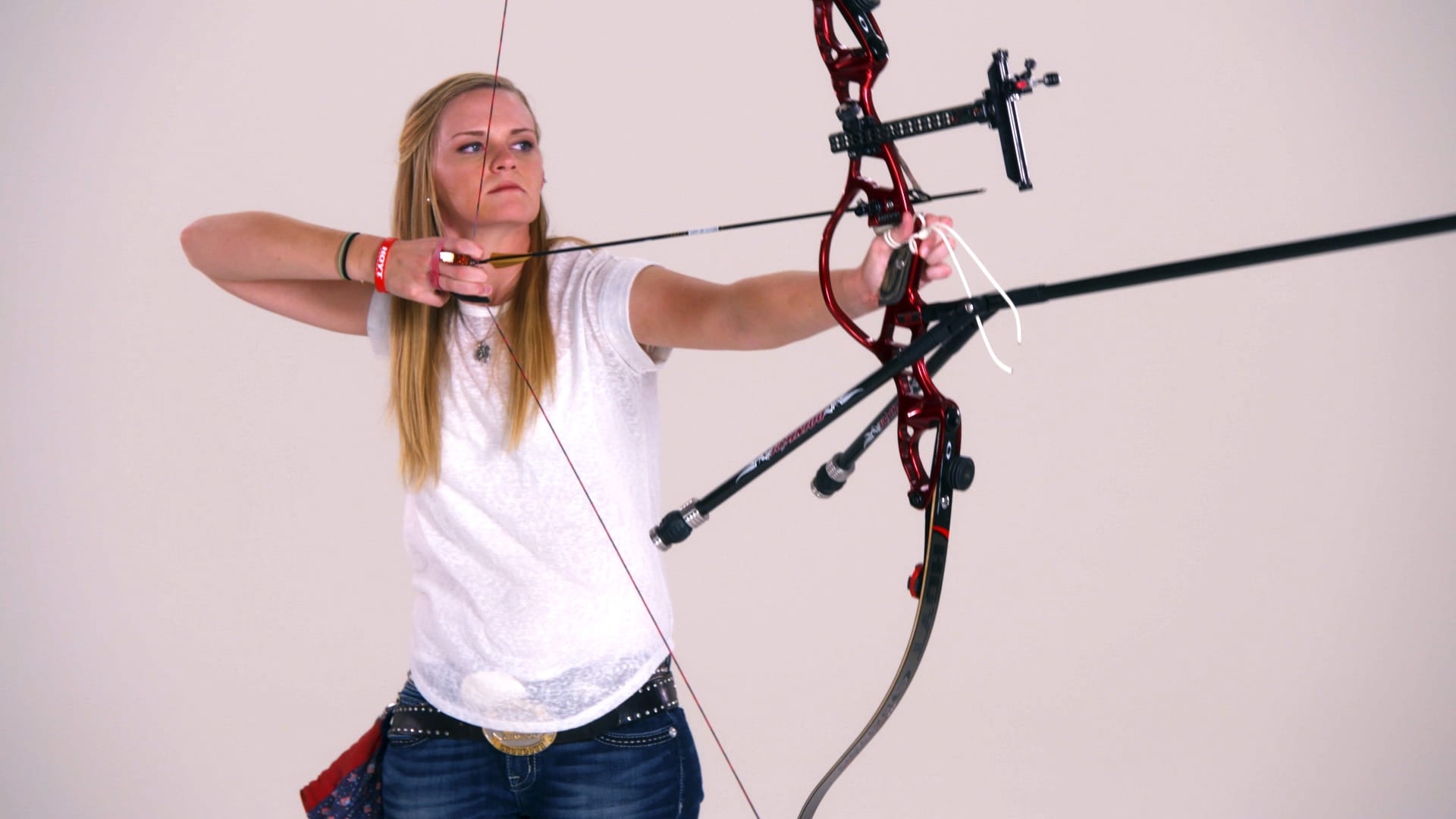 How far do archers shoot in the olympics