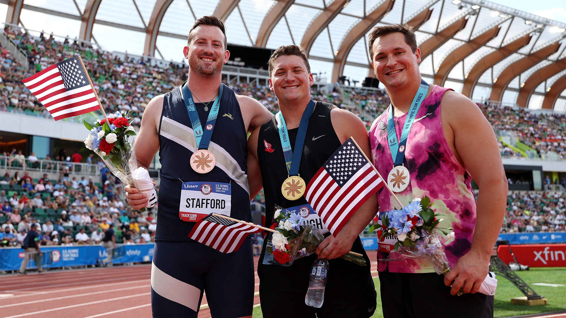 Daniel Haugh launches tremendous throw to make Olympics NBC Olympics
