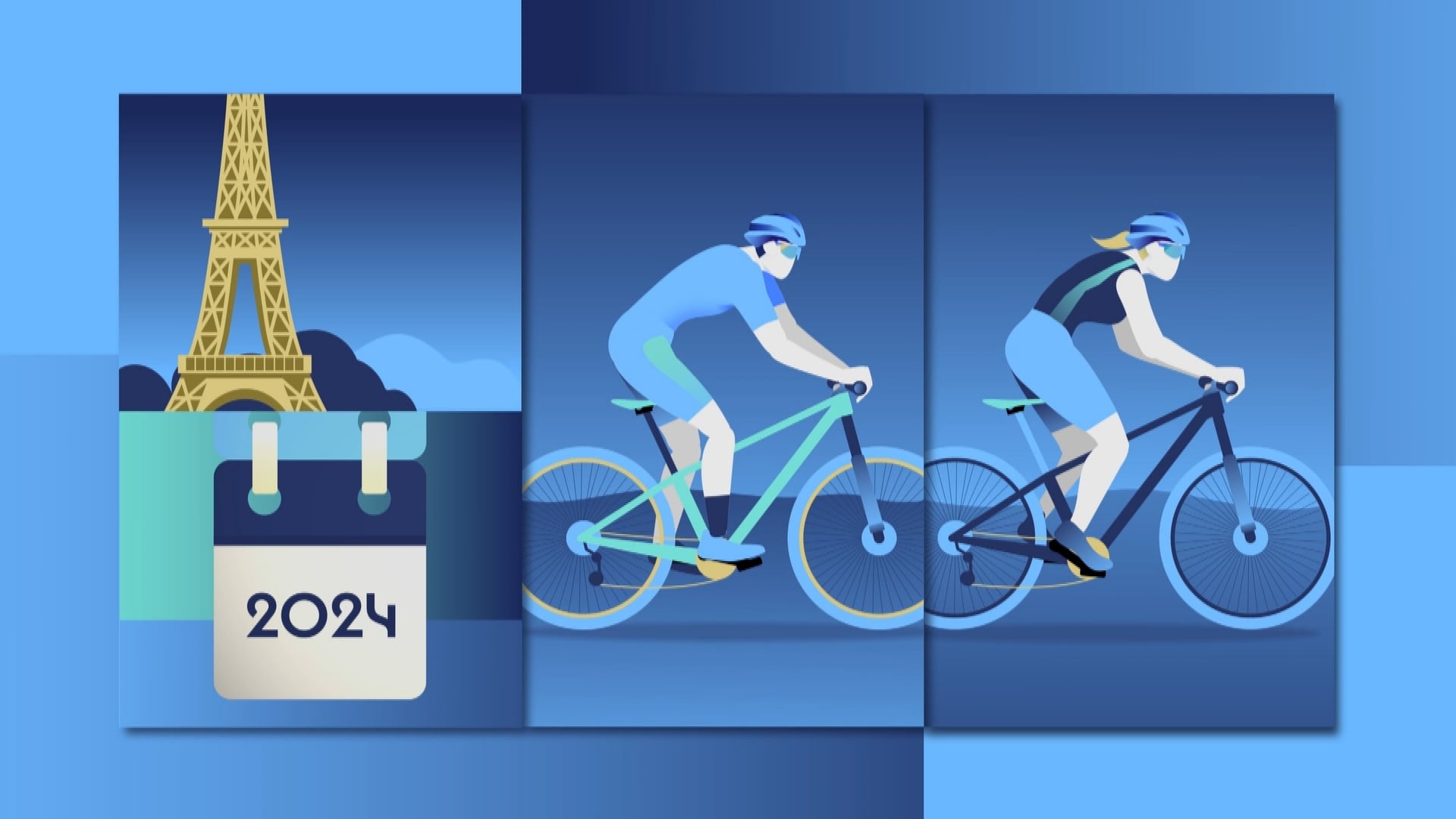 Olympic mountain bikers