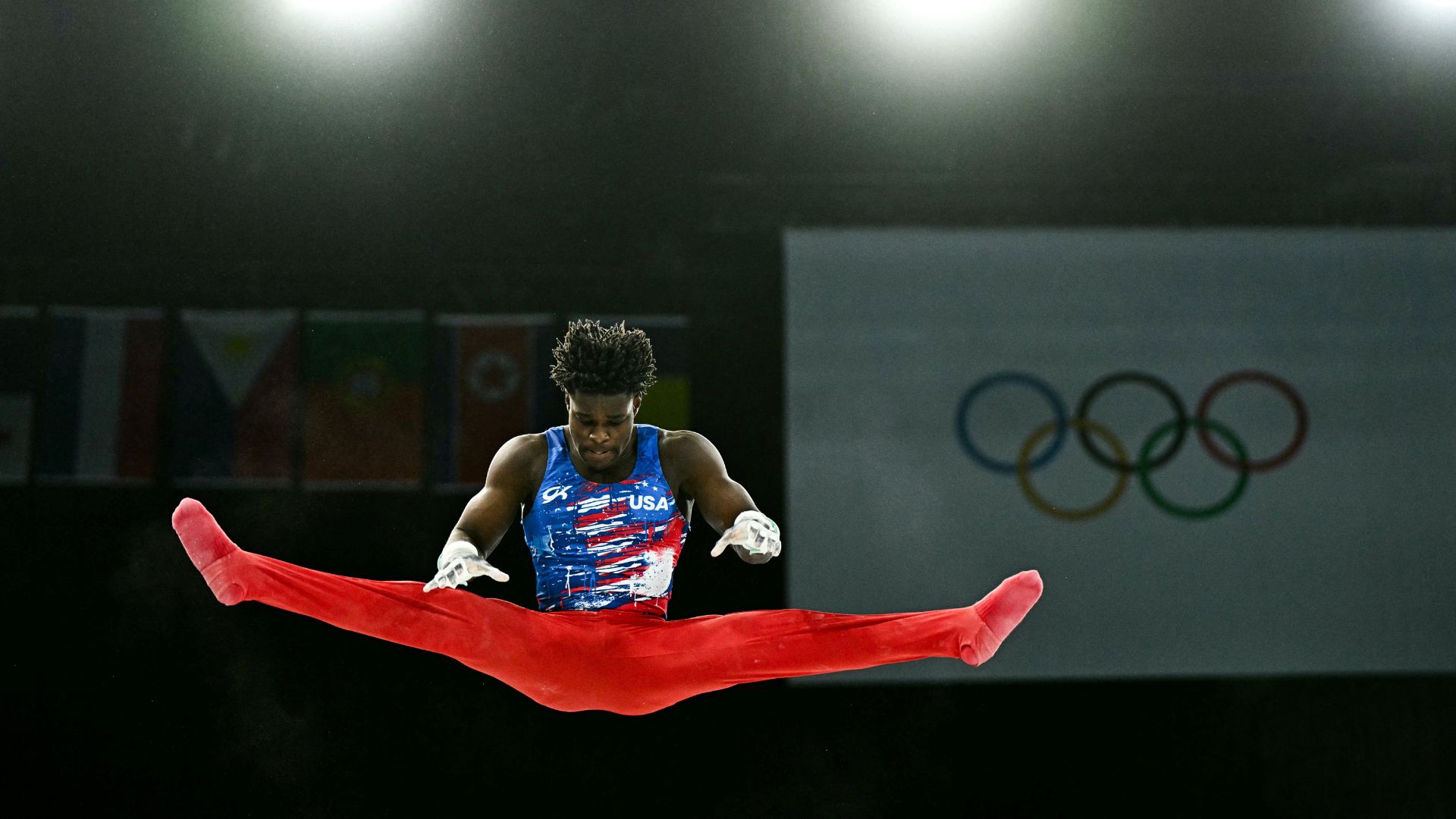 US Olympics Mens Gymnastics Team Excellence in Action