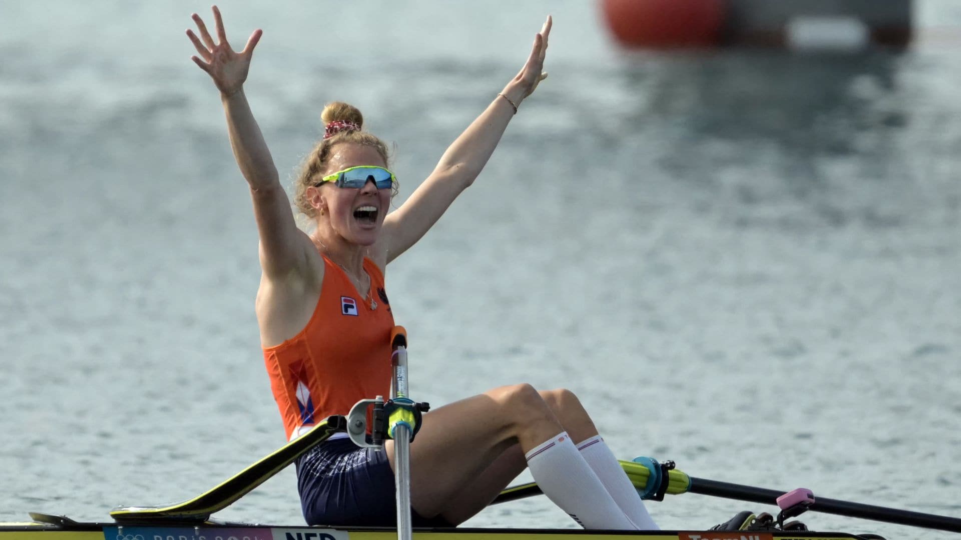 Netherland's Karolien Florijn wins gold in single sculls | NBC Olympics